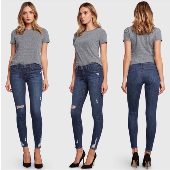 Principle Denim Dreamer Distressed Skinny Jean 211 - Picture 1 of 7